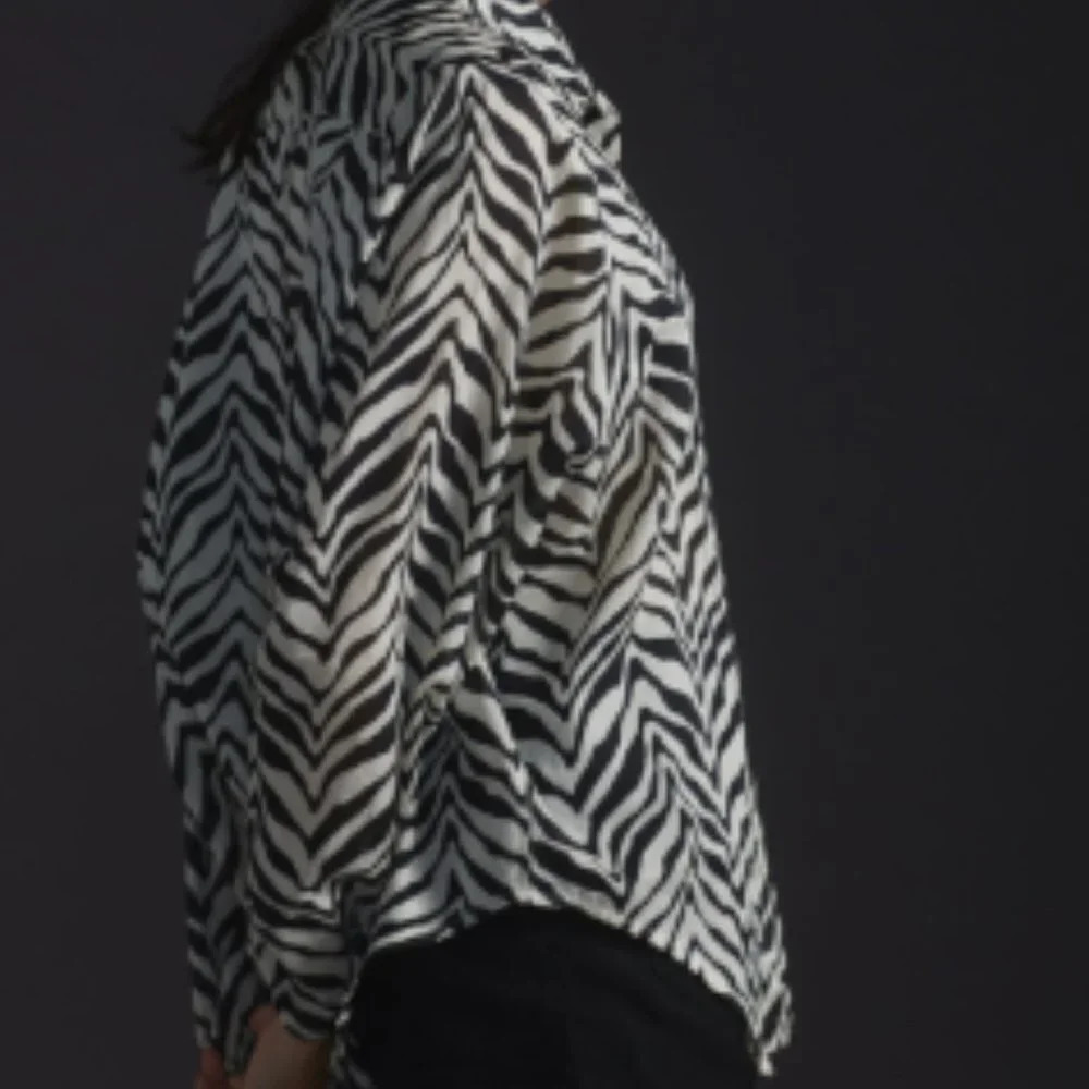 Faithfull the Brand Rylen long sleeve buttondown AYU print size XS/US 2 - Picture 3 of 8